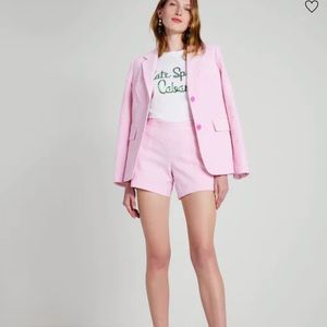 Kate spade seersucker strip shorts